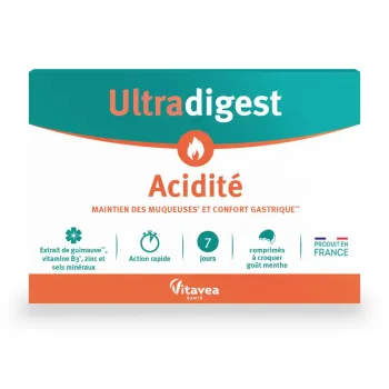 Ultradigest acidit&eacute; Vitavea - boite de 14 comprim&eacute;s