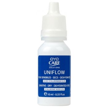 Uniflow Gouttes oculaires Eye Care - flacon de 10 ml