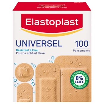 Universel Pansements Elastoplast - bo&icirc;te de 100 pansements