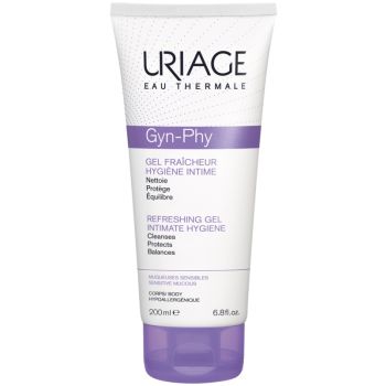 Gyn-phy toilette intime gel fra&icirc;cheur Uriage - tube de 200 ml