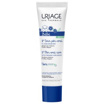 1er soin p&eacute;ri-oral b&eacute;b&eacute; cr&egrave;me r&eacute;paratrice Uriage - tube de 30 ml