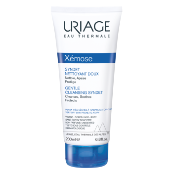 X&eacute;mose Syndet nettoyant doux Uriage - tube de 200 ml