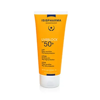 Uveblock SPF50+ lait tr&egrave;s haute protection Isispharma - tube de 100ml