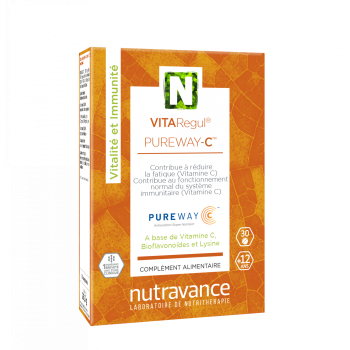 VITARegul Pureway-C Nutravance - bo&icirc;te de 30 comprim&eacute;s