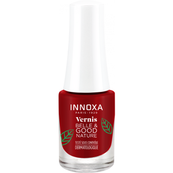Vernis &agrave; ongles Good Nature Cerise Innoxa - flacon de 5 ml