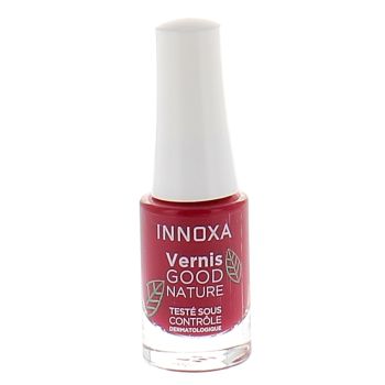 Vernis &agrave; ongles Good Nature Groseille Innoxa - flacon de 5 ml