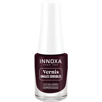 Vernis &agrave; ongles hypoallerg&eacute;nique Prune 108 Innoxa - flacon de 4,8 ml