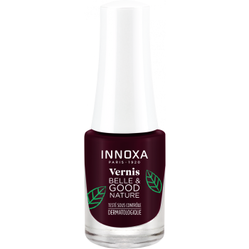 Vernis &agrave; ongles Good Nature Cassis Innoxa - flacon de 5 ml