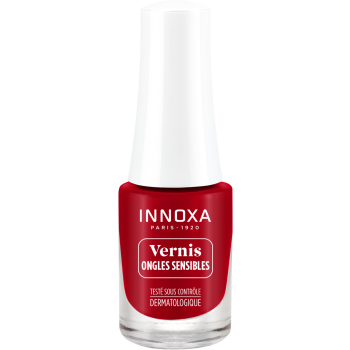 Vernis &agrave; ongles hypoallerg&eacute;nique Coquelicot 602 Innoxa - flacon de 4,8 ml