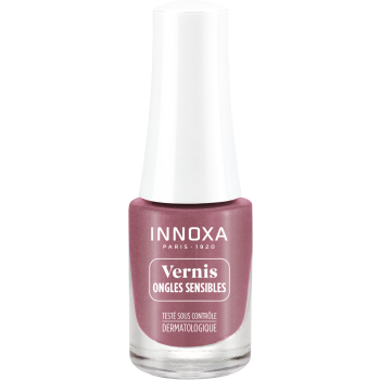 Vernis &agrave; ongles hypoallerg&eacute;nique Mauve iris&eacute; 106 Innoxa - flacon de 5 ml