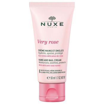 Very rose Cr&egrave;me mains et ongles Nuxe - tube de 50ml