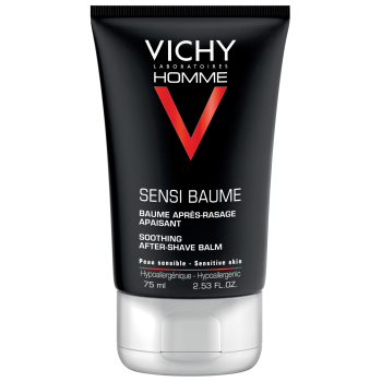 Sensi baume baume apr&egrave;s-rasage apaisant Vichy homme - tube de 75 ml