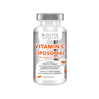 Vitamin C Liposomal Biocyte - bo&icirc;te de 30 g&eacute;lules
