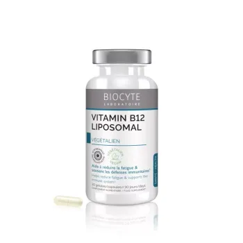 Vitamine B12 Liposomal Biocyte - pot de 30 g&eacute;lules