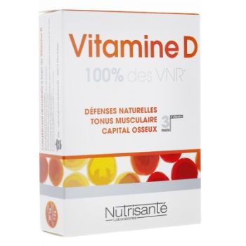 Vitamine D 80 mg Nutrisante - boite de 90 comprim&eacute;s