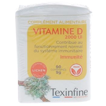 Vitamine D Texinfine - bo&icirc;te de 90 comprim&eacute;s