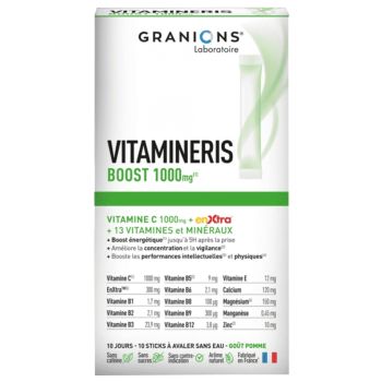 Vitamineris Boost 1000 mg Granions - bo&icirc;te de 10 sticks