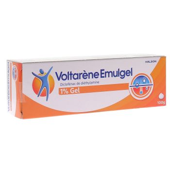 Voltar&egrave;ne Emulgel 1% - tube de 100g