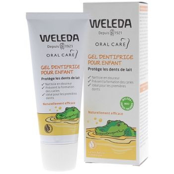 Gel dentifrice pour enfant Weleda - tube de 50 ml