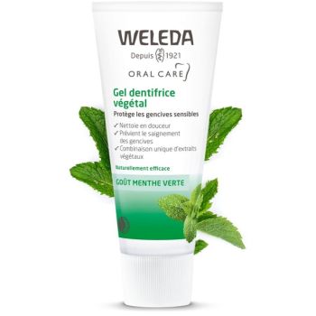 Gel dentifrice v&eacute;g&eacute;tal Weleda - tube de 75 ml