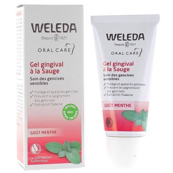 Gel gingival &agrave; la sauge Weleda - tube de 30 ml