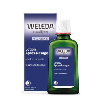 Lotion apr&egrave;s rasage Weleda - flacon de 100 ml