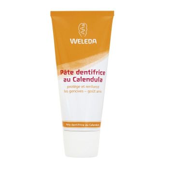 P&acirc;te dentifrice au calendula Weleda - tube de 75 ml
