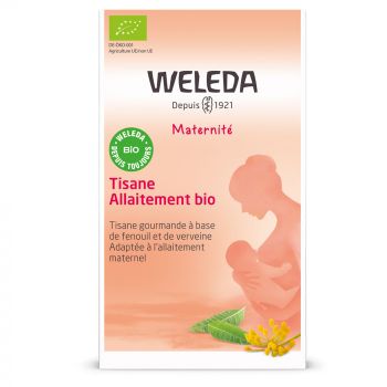 Tisane allaitement bio Weleda - bo&icirc;te de 20 sachets