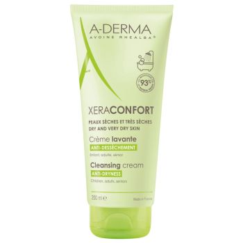 XeraConfort Cr&egrave;me Lavante Anti-Dess&egrave;chement A-Derma - tube de 200 ml