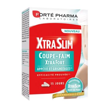 XtraSlim Coupe-faim XtraFort Fort&eacute; Pharma - bo&icirc;te de 60 g&eacute;lules