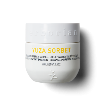 Yuza sorbet &eacute;mulsion l&eacute;g&egrave;re vitamin&eacute;e Erborian - Pot de 50 ml