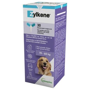Zylk&egrave;ne chiens de 15-60kg Vetoquinol - boite de 30 g&eacute;lules