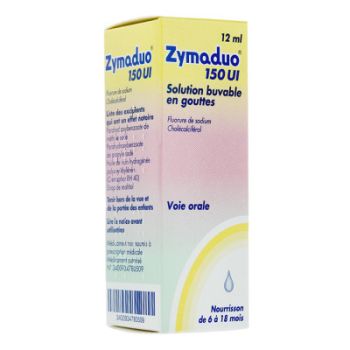 Zymaduo 150 UI solution buvable en gouttes - flacon de 12 ml