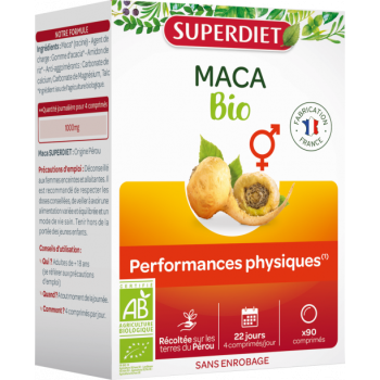 Maca Bio Super Diet - 90 comprim&eacute;s