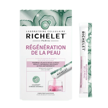 R&eacute;g&eacute;n&eacute;ration de la peau Richelet - bo&icirc;te de 28 jours 