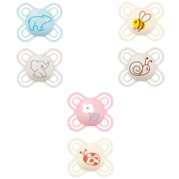 Sucettes perfect naissance 0-2 mois Mam - boite de 2 sucettes