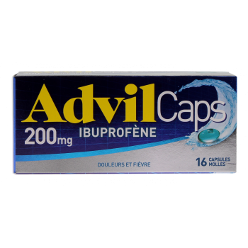Advilcaps 200mg - 16 capsules molles
