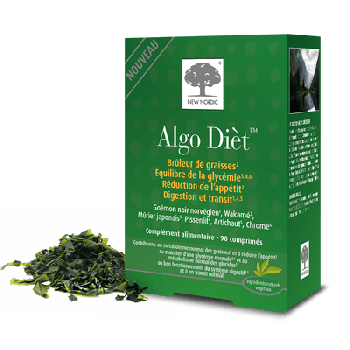 Algo Diet br&ucirc;leur de graisse New Nordic - boite de 90 comprim&eacute;s