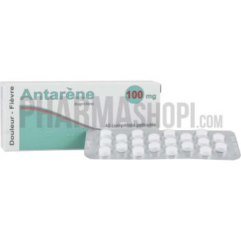 Antarene 100mg comprim&eacute; - bo&icirc;te de 40 comprim&eacute;s