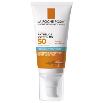 Anthelios UVmune 400 Cr&egrave;me hydratante SPF50+ sans parfum La Roche-Posay - tube de 50 ml
