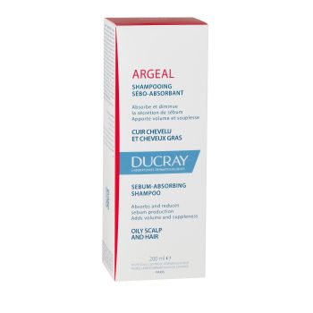 Argeal shampooing s&eacute;bo-absorbant Ducray - Tube de 200 ml