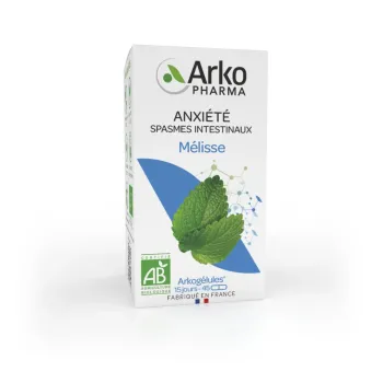 Arkog&eacute;lules M&eacute;lisse bio Arkopharma - boite de 45 g&eacute;lules