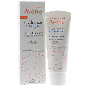 Hydrance &eacute;mulsion l&eacute;g&egrave;re hydratante UV spf 30 Av&egrave;ne - tube de 40 ml