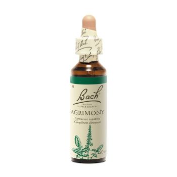 Fleur de Bach Agrimony Agrimonia eupatoria - flacon de 20 ml
