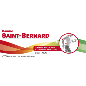 Baume Saint Bernard cr&egrave;me - tube de 100 g