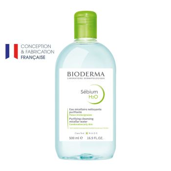 S&eacute;bium H2O Eau micellaire nettoyante purifiante - flacon de 500 ml