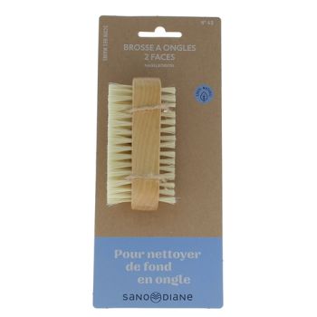 Brosse &agrave; ongles 2 faces Sanodiane - 1 brosse