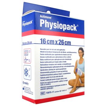 Physiopack poche r&eacute;utilisable chaud/froid 16x26cm BSN M&eacute;dical - une poche