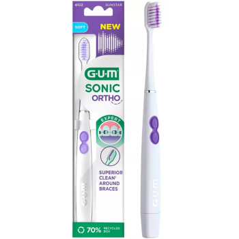 Sonic Ortho brosse &agrave; dents soft Gum - une brosse &agrave; dents 