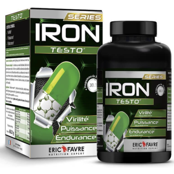 Iron testo series Eric Favre - boite de 90 capsules